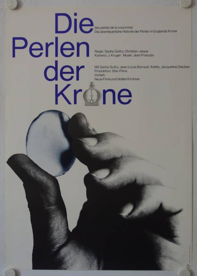The Pearls of the Crown re-release german movie poster